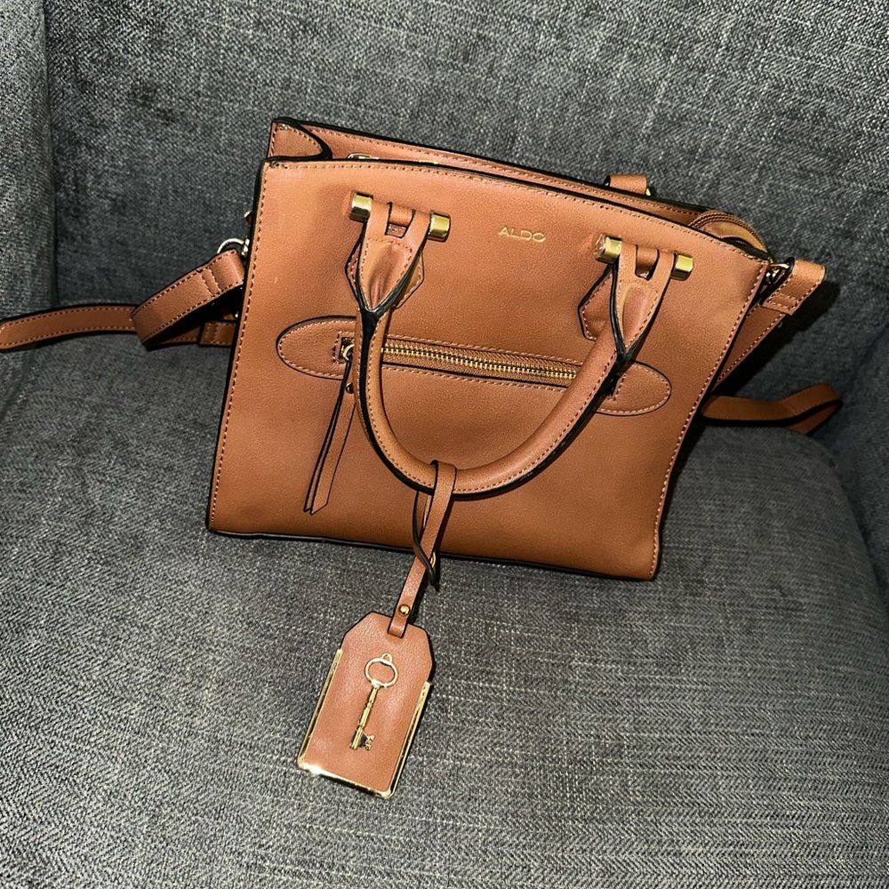 Aldo, brown crossbody/handbag purse